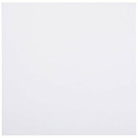 HOFFMASTER 14.5 in. X 14.5 in. White Dinner Na in Linen-Like Flat Pack Flat Fold, 1000PK 125043